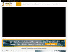 Tablet Screenshot of lorettofallsview.com